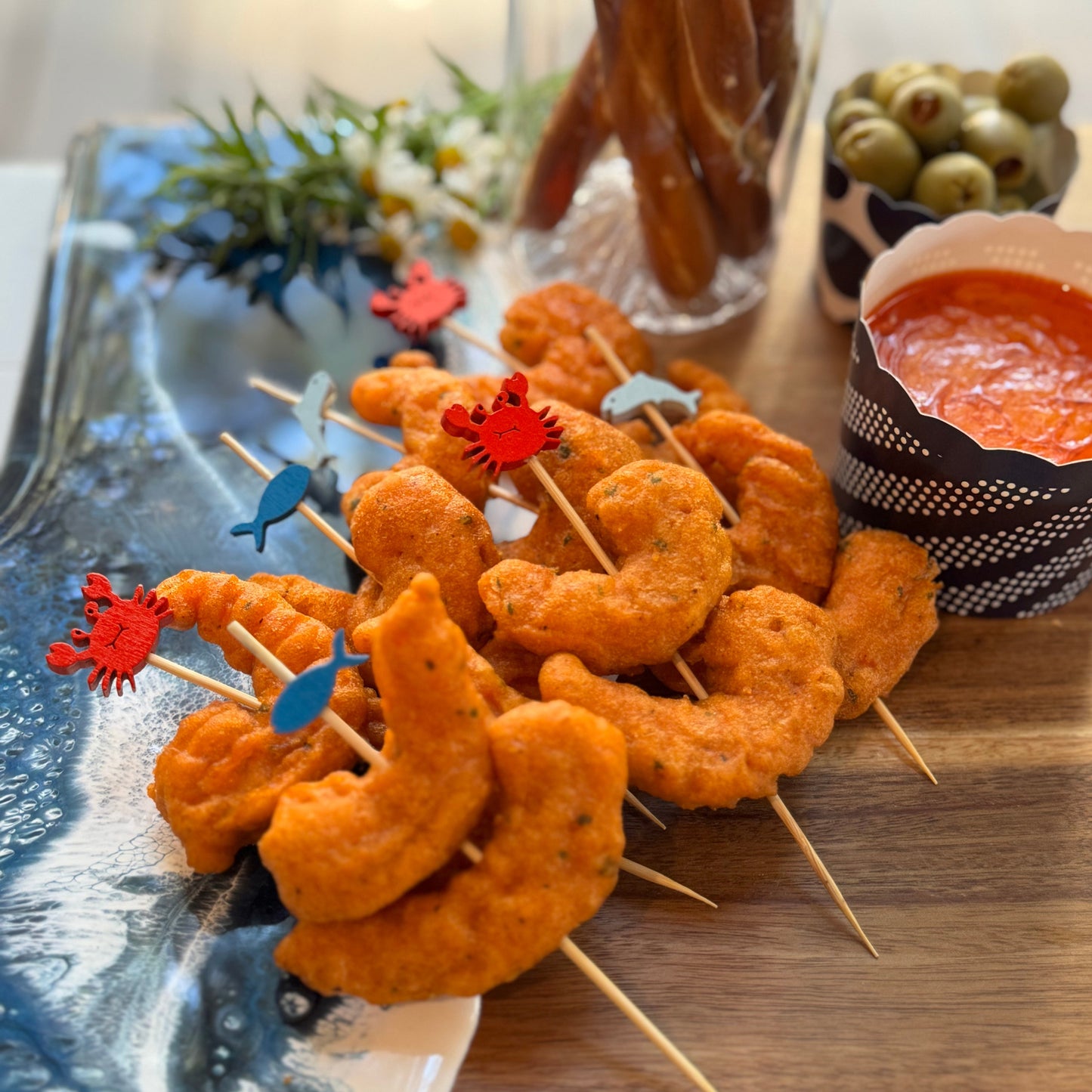 Box Set - 4.75" Cocktail & Appetizer Picks - Beach (BULK)