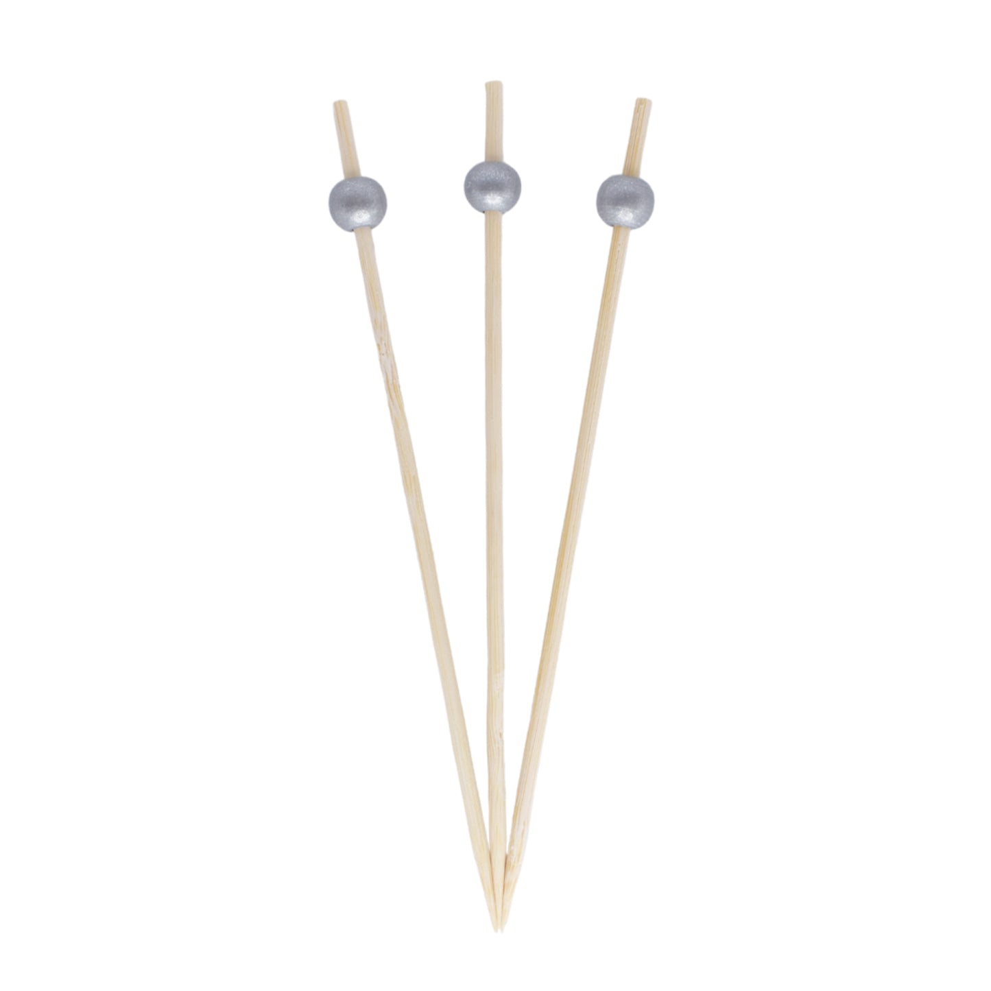 BULK 6" Cocktail & Appetizer Picks - Silver