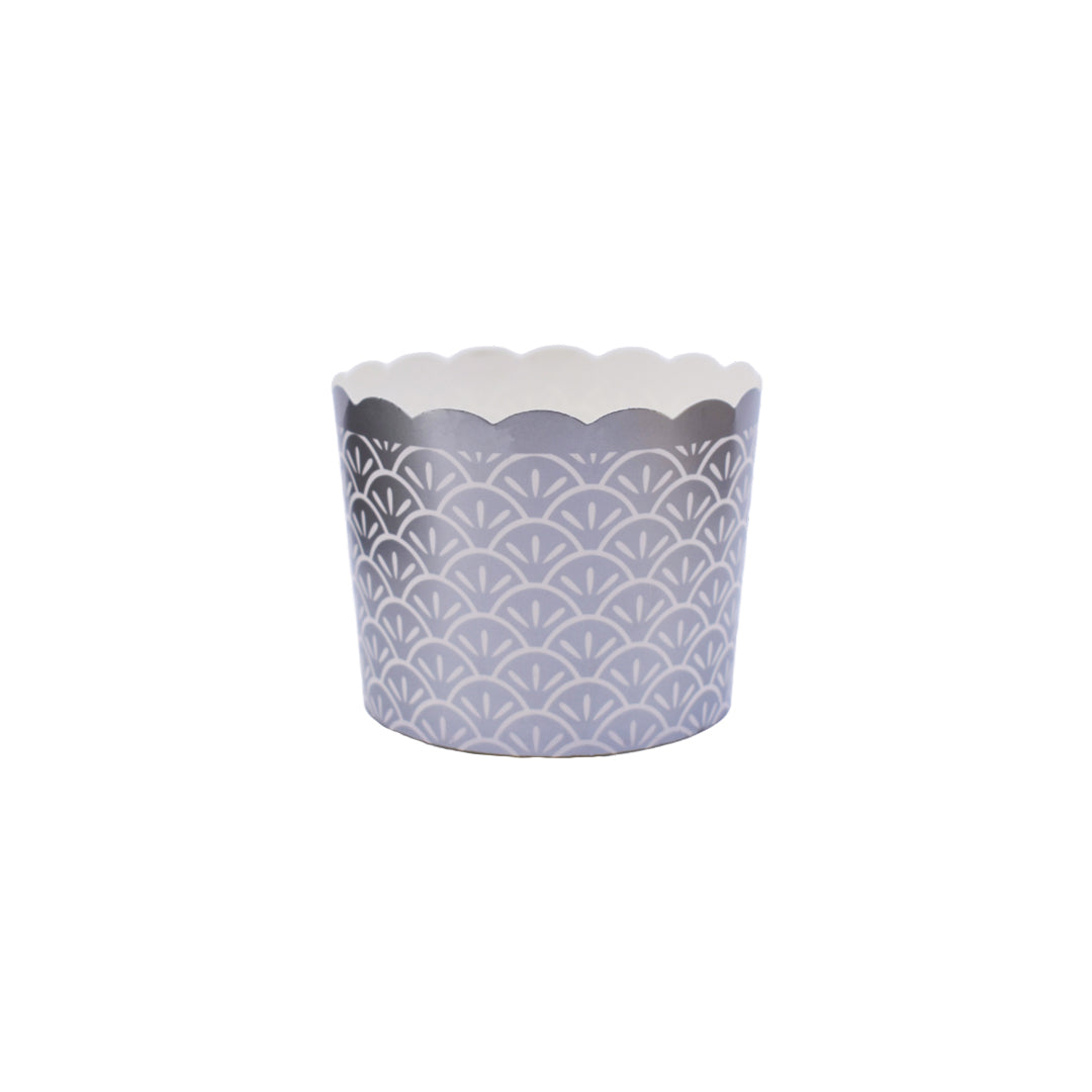 Large Paper Baking + Snack Cups - Silver
