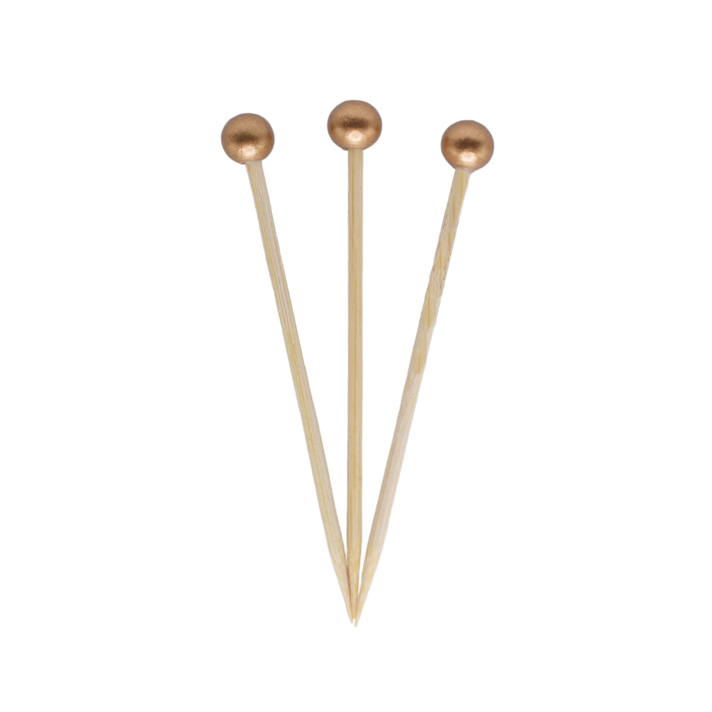 BULK 3.5" Cocktail & Appetizer Picks - Gold