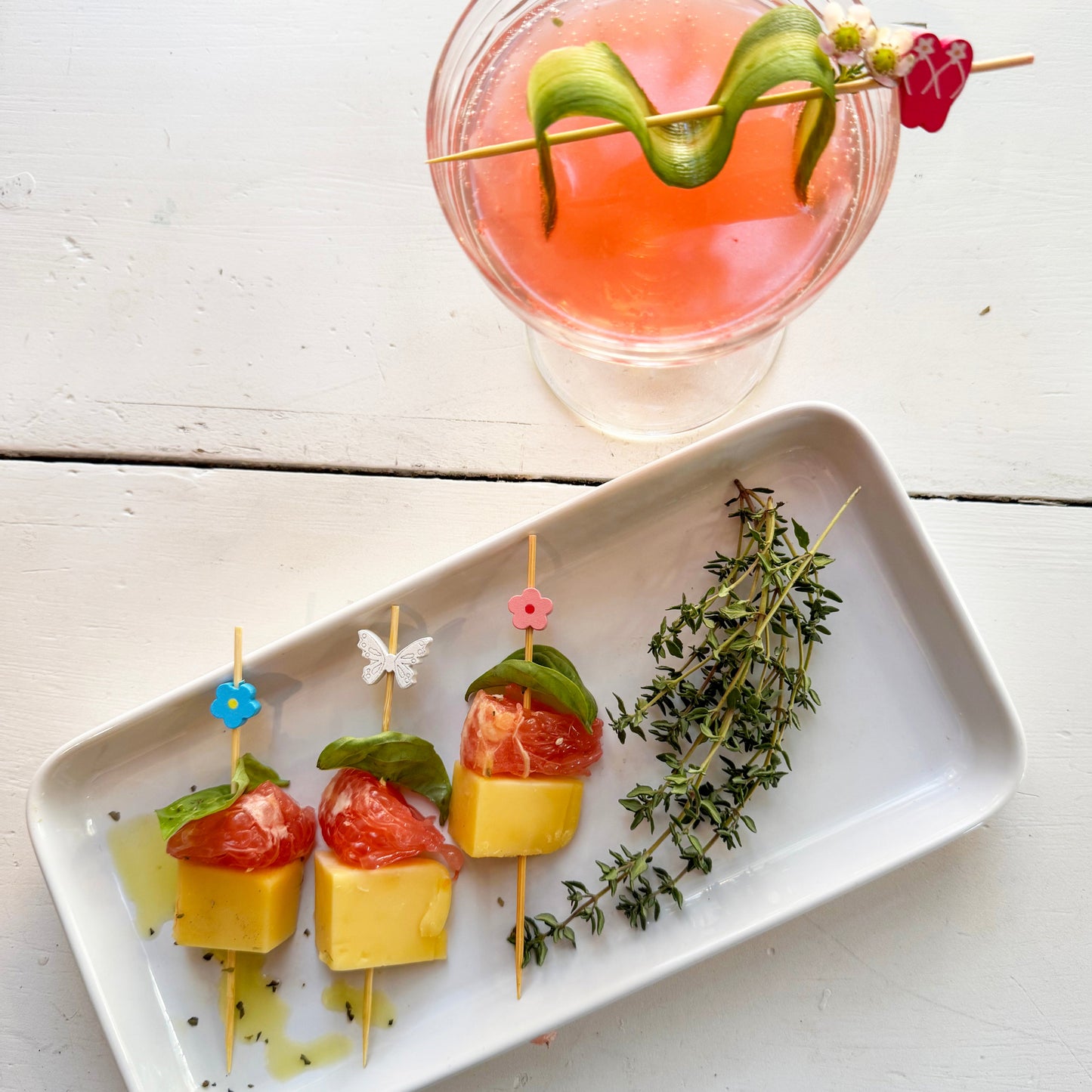Box Set - 4.75” Cocktail & Appetizer Picks - Garden (BULK)