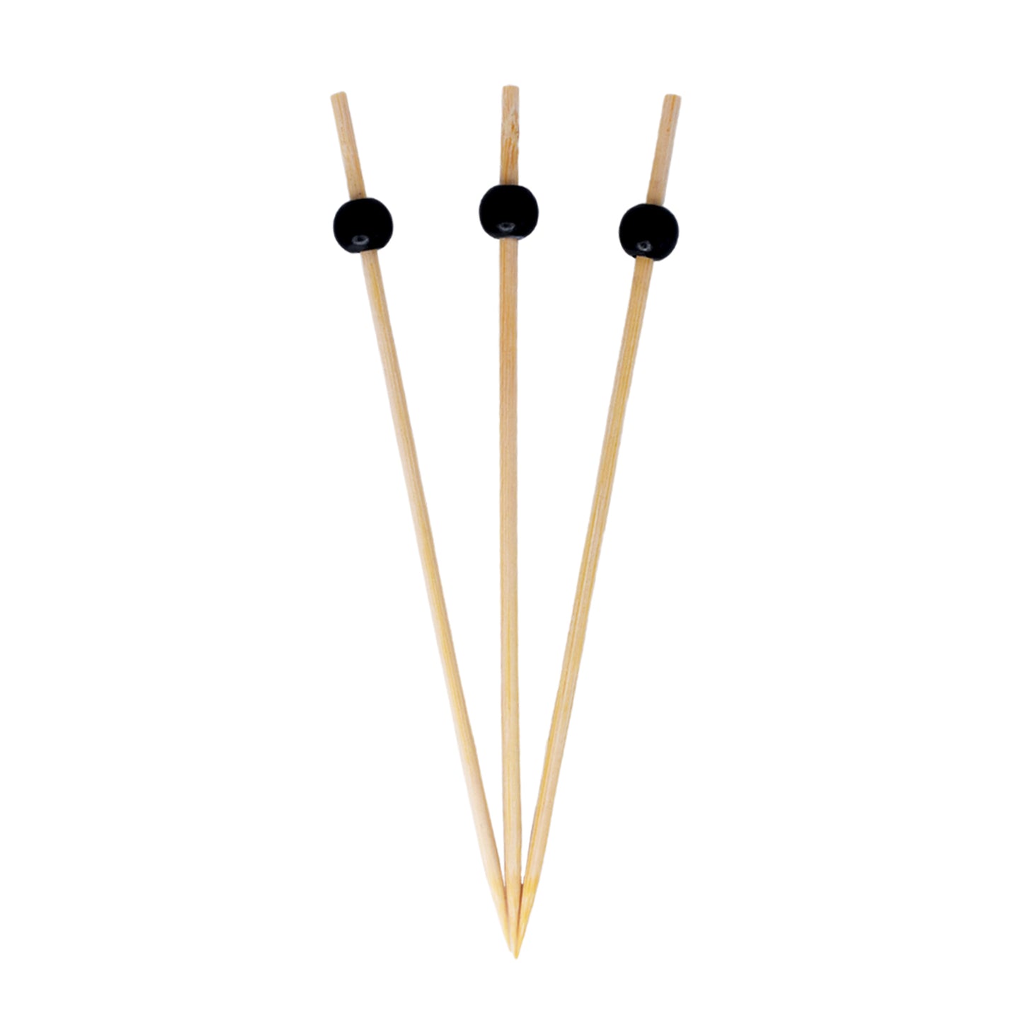 BULK 6" Cocktail & Appetizer Picks - Black
