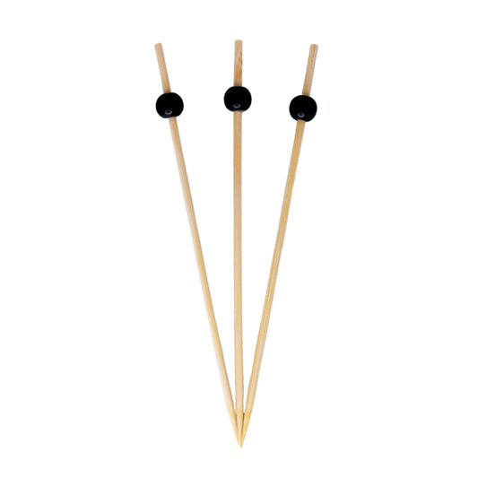 BULK 6" Cocktail & Appetizer Picks - Black
