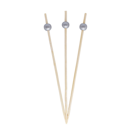 BULK 6" Cocktail & Appetizer Picks - Silver