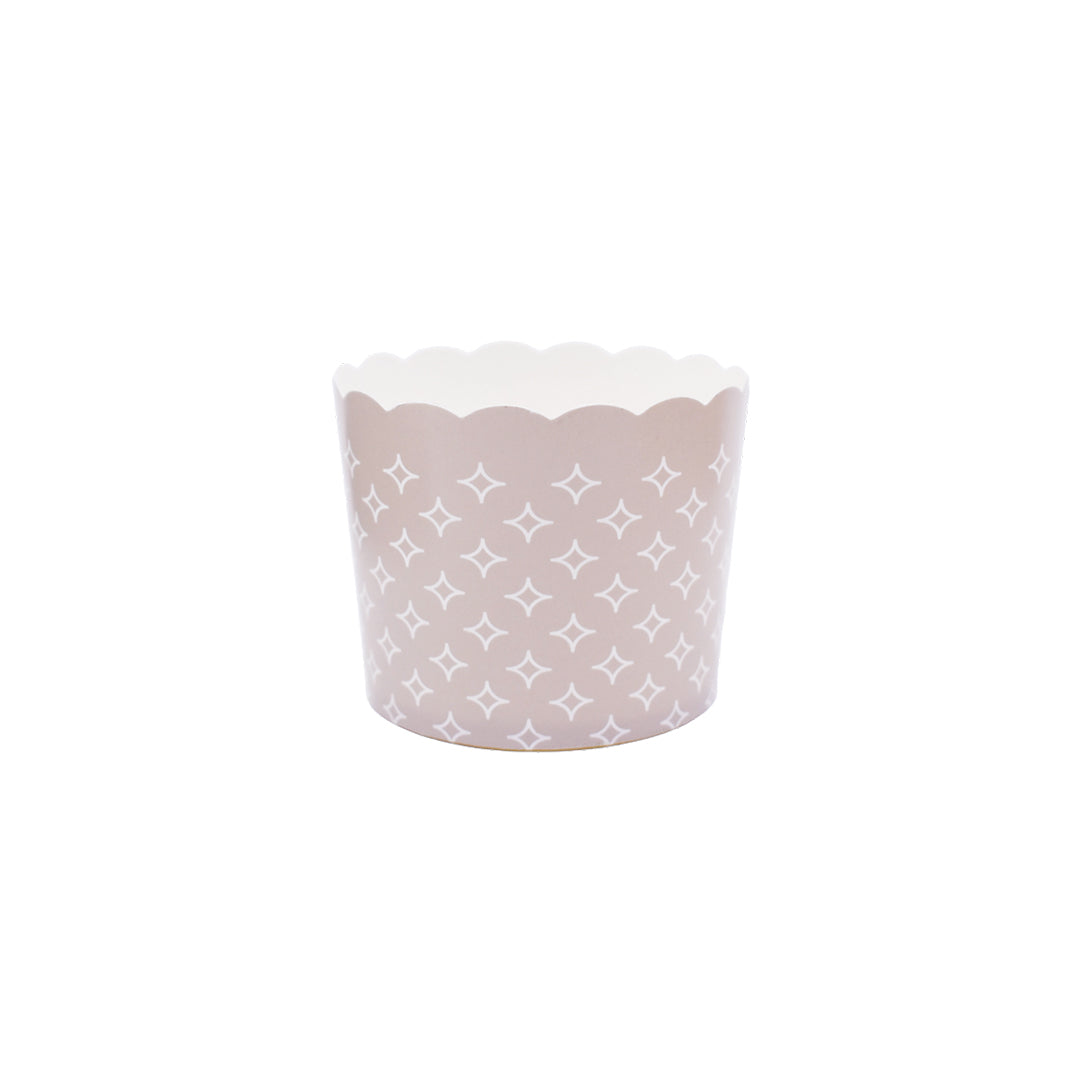 Large Paper Baking + Snack Cups - Tonal White