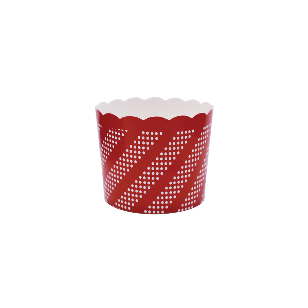 Large Paper Baking + Snack Cups - Red