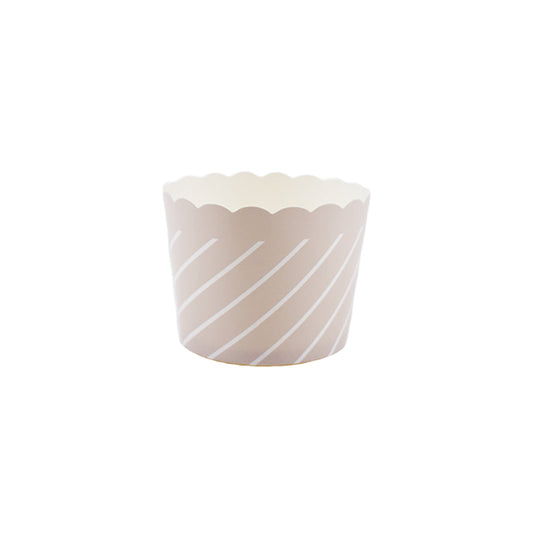 Bulk small tonal white paper baking and snack cup, oven-safe, freezer-safe, PFAS-free, perfect for muffins, cupcakes, and snacks, disposable, eco-friendly, and colorful party baking accessories.