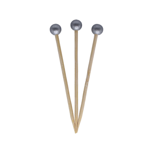 BULK 3.5" Cocktail & Appetizer Picks - Silver